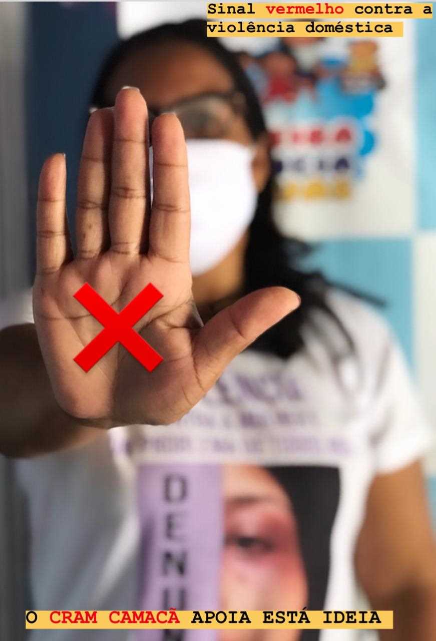 Camacã: Secretaria de Assistência Social através do CRAM adere a Campanha Sinal Vermelho contra a Violência Doméstica